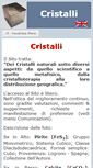 Mobile Screenshot of cristalli.ponesoft.it