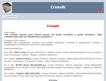 Tablet Screenshot of cristalli.ponesoft.it